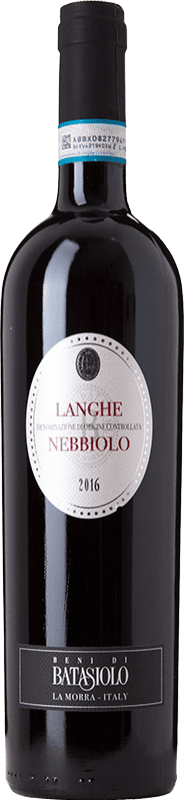 17,95 € 免费送货 | 红酒 Beni di Batasiolo D.O.C. Langhe 皮埃蒙特 意大利 Nebbiolo 瓶子 75 cl