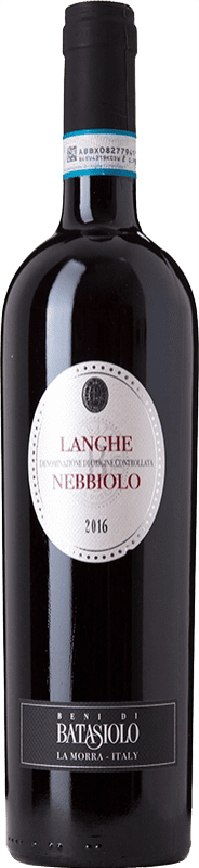 17,95 € Free Shipping | Red Wine Beni di Batasiolo D.O.C. Langhe Piemonte Italy Nebbiolo 75 cl