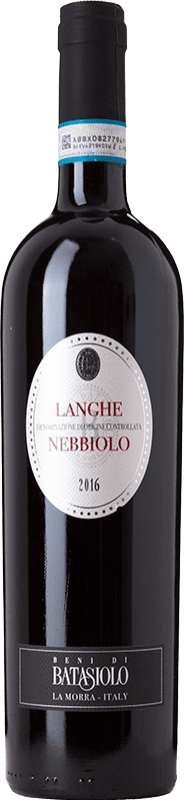 17,95 € Kostenloser Versand | Rotwein Beni di Batasiolo D.O.C. Langhe Piemont Italien Nebbiolo Flasche 75 cl