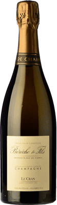 92,95 € Бесплатная доставка | Белое игристое Bérêche Le Cran Premier Cru Природа Брута A.O.C. Champagne шампанское Франция Pinot Black, Chardonnay бутылка 75 cl