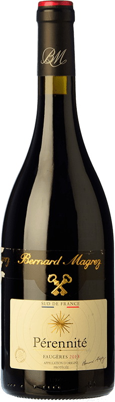 10,95 € 免费送货 | 红酒 Bernard Magrez Pérennité 橡木 I.G.P. Vin de Pays Languedoc 朗格多克 法国 Syrah, Grenache, Carignan 瓶子 75 cl