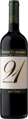 61,95 € Spedizione Gratuita | Vino rosso Bindi Sergardi Mocenni 91 I.G.T. Toscana Toscana Italia Cabernet Sauvignon Bottiglia 75 cl