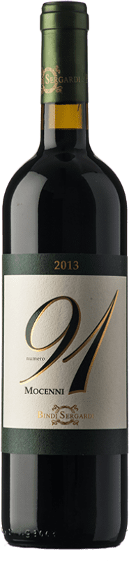 58,95 € Envoi gratuit | Vin rouge Bindi Sergardi Mocenni 91 I.G.T. Toscana Toscane Italie Cabernet Sauvignon Bouteille 75 cl
