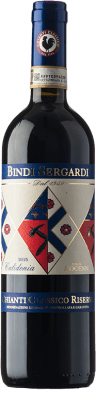 43,95 € Envío gratis | Vino Tinto Bindi Sergardi Calidonia Classico — Clásico Reserva D.O.C.G. Chianti Toscana Italia Sangiovese 75 cl