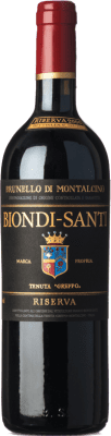 843,95 € Kostenloser Versand | Rotwein Biondi Santi Reserve — Gereift D.O.C.G. Brunello di Montalcino Toskana Italien Sangiovese Flasche 75 cl