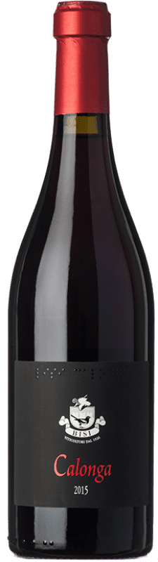 22,95 € Бесплатная доставка | Красное вино Bisi Calonga I.G.T. Provincia di Pavia Ломбардии Италия Pinot Black бутылка 75 cl