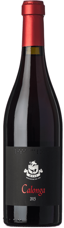 22,95 € Бесплатная доставка | Красное вино Bisi Calonga I.G.T. Provincia di Pavia Ломбардии Италия Pinot Noir — Пино Нуар Бутылка 75 cl
