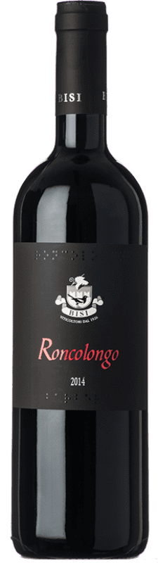 24,95 € Бесплатная доставка | Красное вино Bisi Roncolongo I.G.T. Provincia di Pavia Ломбардии Италия Barbera — Барбера Бутылка 75 cl