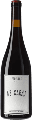 14,95 € Free Shipping | Red wine Fedellos do Couto As Xaras D.O. Ribeira Sacra Galicia Spain Mencía Bottle 75 cl