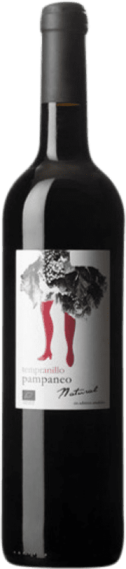 8,95 € Spedizione Gratuita | Vino rosso Esencia Rural Pampaneo Natural Castilla-La Mancha Spagna Tempranillo Bottiglia 75 cl