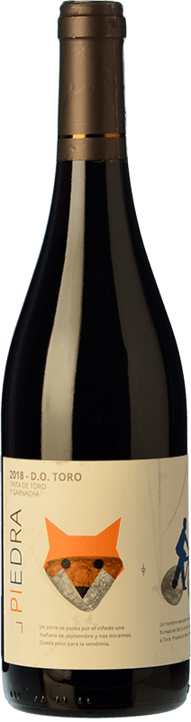 8,95 € 送料無料 | 赤ワイン Estancia Piedra オーク D.O. Toro カスティーリャ・イ・レオン スペイン Tempranillo, Grenache ボトル 75 cl