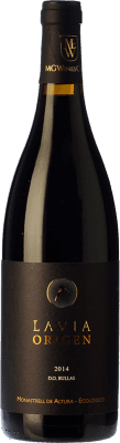 29,95 € Free Shipping | Red wine Lavia Origen Aged D.O. Bullas Spain Monastrell Bottle 75 cl