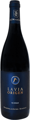 19,95 € Бесплатная доставка | Красное вино Lavia Origen старения D.O. Bullas Испания Monastrell Органический бутылка 75 cl