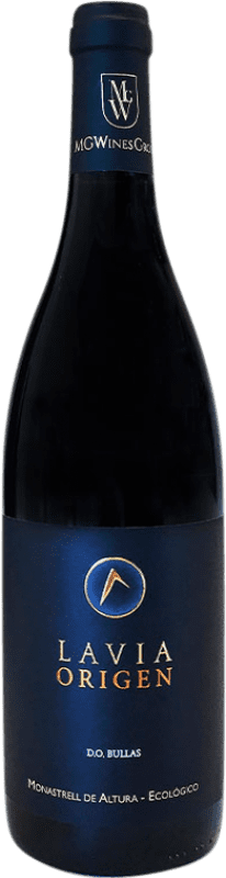 19,95 € Envio grátis | Vinho tinto Lavia Origen Crianza D.O. Bullas Espanha Monastrell Garrafa 75 cl