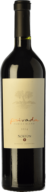 41,95 € Free Shipping | Red wine Norton Colección Privada Family Blend Aged I.G. Mendoza Mendoza Argentina Merlot, Cabernet Sauvignon, Malbec Bottle 75 cl