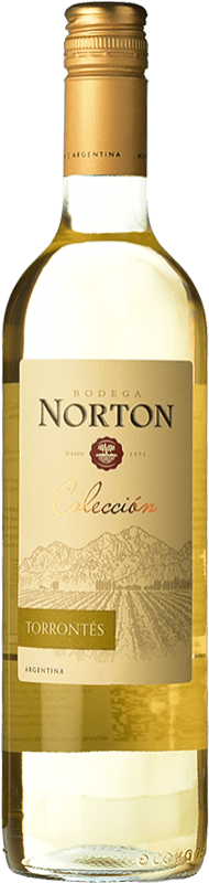 10,95 € Envio grátis | Vinho branco Norton Colección Torrontes I.G. Mendoza Mendoza Argentina Torrontés Garrafa 75 cl