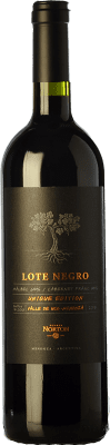 33,95 € Бесплатная доставка | Красное вино Norton Lote Negro старения I.G. Mendoza Мендоса Аргентина Cabernet Franc, Malbec бутылка 75 cl