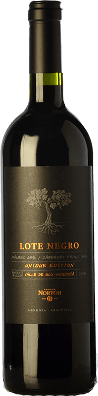 34,95 € 送料無料 | 赤ワイン Norton Lote Negro Crianza — クリアンサ I.G. Mendoza メンドーサ アルゼンチン Cabernet Franc — カベルネ・フラン, Malbec — マルベック 75 cl