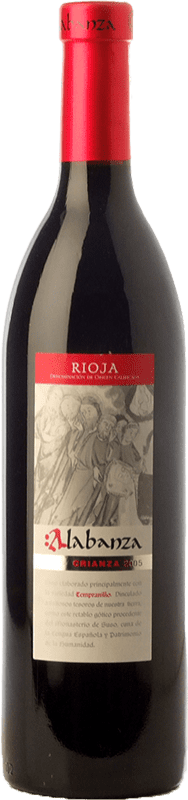 10,95 € 送料無料 | 赤ワイン Alabanza Crianza — クリアンサ D.O.Ca. Rioja ラ・リオハ スペイン Tempranillo — テンプラニーリョ, Garnacha — グルナッシュ 75 cl