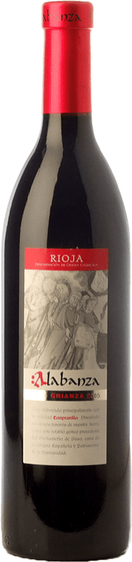 10,95 € Envío gratis | Vino tinto Alabanza Crianza D.O.Ca. Rioja La Rioja España Tempranillo, Garnacha Botella 75 cl