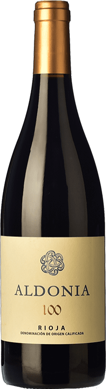 19,95 € 免费送货 | 红葡萄酒 Aldonia 100 Crianza — 陈酿 D.O.Ca. Rioja 拉里奥哈 西班牙 Garnacha — 歌海娜 75 cl