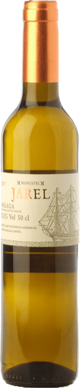 14,95 € 免费送货 | 甜酒 Almijara Jarel Moscatel D.O. Sierras de Málaga 安达卢西亚 西班牙 Muscat of Alexandria 瓶子 Medium 50 cl