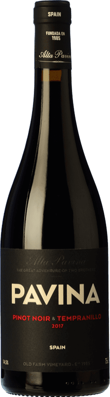 13,95 € 免费送货 | 红酒 Alta Pavina Tinto 岁 I.G.P. Vino de la Tierra de Castilla y León 卡斯蒂利亚莱昂 西班牙 Tempranillo, Pinot Black 瓶子 75 cl