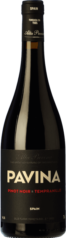 13,95 € Envío gratis | Vino Tinto Alta Pavina Crianza I.G.P. Vino de la Tierra de Castilla y León Castilla y León España Tempranillo, Pinot Negro 75 cl