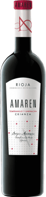 18,95 € Бесплатная доставка | Красное вино Amaren старения D.O.Ca. Rioja Ла-Риоха Испания Tempranillo, Grenache бутылка 75 cl