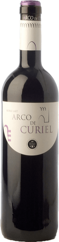 6,95 € Spedizione Gratuita | Vino Rosso Arco de Curiel Rovere D.O. Ribera del Duero Castilla y León Spagna Tempranillo 75 cl