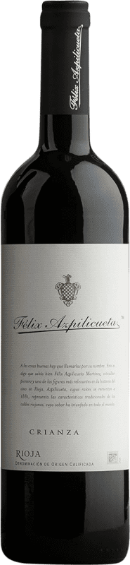 14,95 € 免费送货 | 红酒 Campo Viejo Félix Azpilicueta 岁 D.O.Ca. Rioja 拉里奥哈 西班牙 Tempranillo, Graciano, Mazuelo 瓶子 75 cl