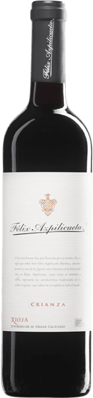 14,95 € Kostenloser Versand | Rotwein Campo Viejo Félix Azpilicueta Alterung D.O.Ca. Rioja La Rioja Spanien Tempranillo, Graciano, Mazuelo Flasche 75 cl