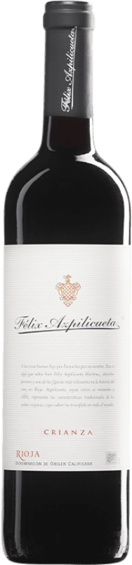 14,95 € Kostenloser Versand | Rotwein Campo Viejo Félix Azpilicueta Crianza — Kurze Fassreifung D.O.Ca. Rioja La Rioja Spanien Tempranillo, Graciano, Mazuelo Flasche 75 cl