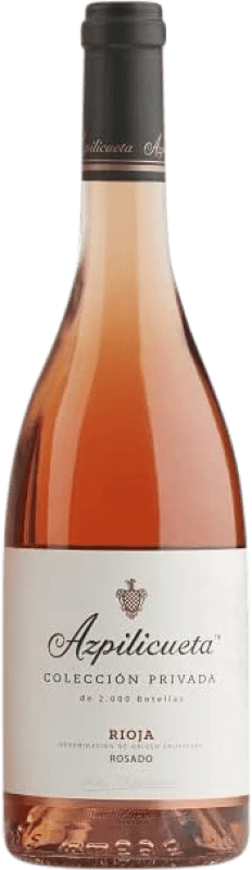 25,95 € Envio grátis | Vinho Rosé Campo Viejo Azpilicueta Colección Privada D.O.Ca. Rioja La Rioja Espanha Tempranillo Garrafa 75 cl