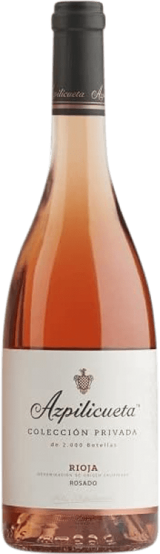 24,95 € Envío gratis | Vino rosado Campo Viejo Azpilicueta Colección Privada Rosado D.O.Ca. Rioja La Rioja España Tempranillo Botella 75 cl
