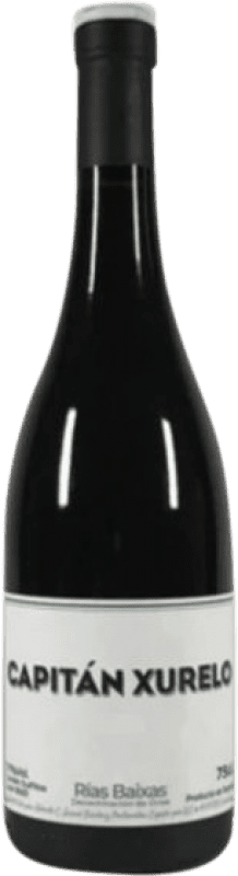 12,95 € Бесплатная доставка | Красное вино Albamar Capitán Xurelo D.O. Rías Baixas Галисия Испания Mencía, Caíño Black, Espadeiro бутылка 75 cl