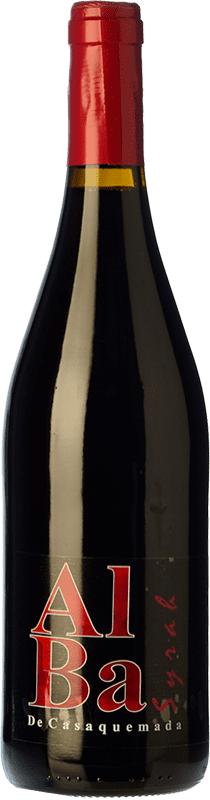 13,95 € Free Shipping | Red wine Hacienda Casaquemada Alba Aged I.G.P. Vino de la Tierra de Castilla Castilla la Mancha Spain Syrah Bottle 75 cl