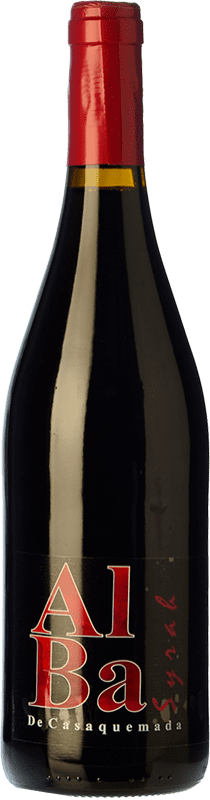 13,95 € Kostenloser Versand | Rotwein Hacienda Casaquemada Alba Crianza — Kurze Fassreifung I.G.P. Vino de la Tierra de Castilla Kastilien-La Mancha Spanien Syrah 75 cl