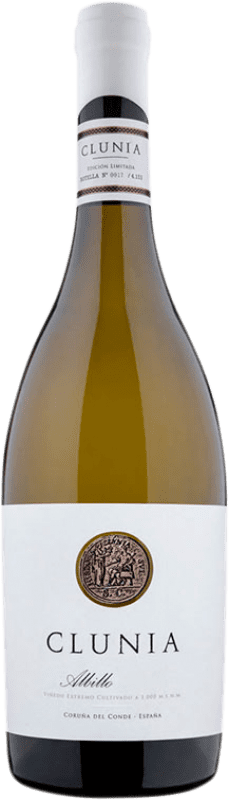 22,95 € 免费送货 | 白酒 Clunia 岁 I.G.P. Vino de la Tierra de Castilla y León 卡斯蒂利亚莱昂 西班牙 Albillo 瓶子 75 cl