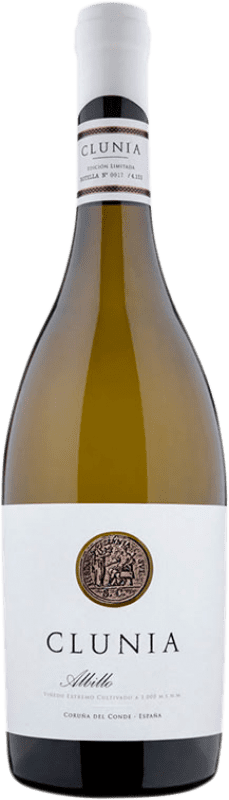 19,95 € Free Shipping | White Wine Clunia Crianza — Aged I.G.P. Vino de la Tierra de Castilla y León Castilla y León Spain Albillo Bottle 75 cl