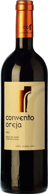 8,95 € Envoi gratuit | Vin rouge Convento de Oreja Chêne D.O. Ribera del Duero Castille et Leon Espagne Tempranillo Bouteille 75 cl