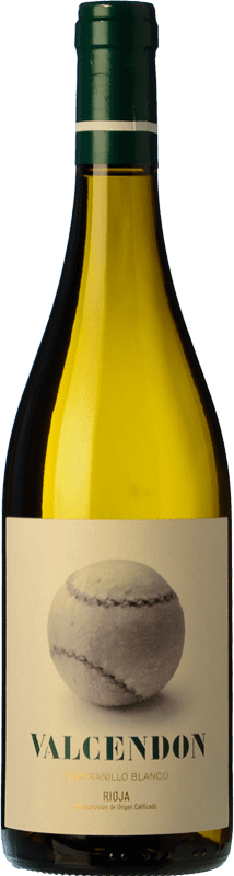 10,95 € Envio grátis | Vinho branco D. Mateos Valcendon Crianza D.O.Ca. Rioja La Rioja Espanha Tempranillo Branco Garrafa 75 cl