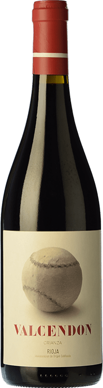 13,95 € Free Shipping | Red wine D. Mateos Valcendón Aged D.O.Ca. Rioja The Rioja Spain Tempranillo, Grenache, Graciano, Mazuelo Bottle 75 cl