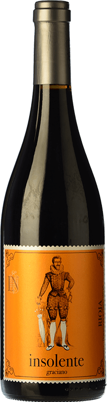 12,95 € Envío gratis | Vino tinto La Mateo Insolente Roble D.O.Ca. Rioja La Rioja España Graciano Botella 75 cl