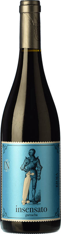 12,95 € Free Shipping | Red wine D. Mateos Insensato Oak D.O.Ca. Rioja The Rioja Spain Grenache Bottle 75 cl