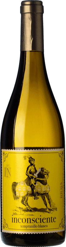 7,95 € Бесплатная доставка | Белое вино D. Mateos Inconsciente D.O.Ca. Rioja Ла-Риоха Испания Tempranillo White бутылка 75 cl