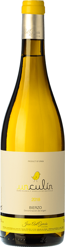 19,95 € 免费送货 | 白酒 José Antonio García Unculín Blanco D.O. Bierzo 卡斯蒂利亚莱昂 西班牙 Godello 瓶子 75 cl