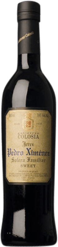 172,95 € 免费送货 | 甜葡萄酒 Gutiérrez Colosía Solera — 雪利酒系统 D.O. Manzanilla-Sanlúcar de Barrameda 桑卢卡尔德巴拉梅达 西班牙 Pedro Ximénez 中瓶装 50 cl