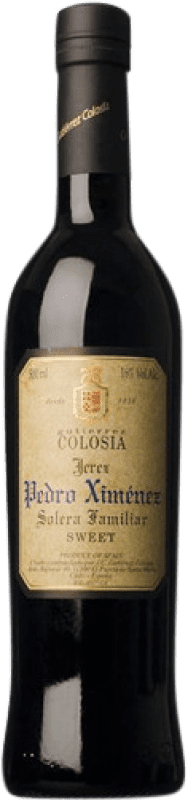 103,95 € Бесплатная доставка | Сладкое вино Gutiérrez Colosía Solera Familiar D.O. Manzanilla-Sanlúcar de Barrameda Санлукар-де-Баррамеда Испания Pedro Ximénez бутылка Medium 50 cl