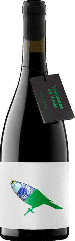 65,95 € 免费送货 | 红酒 Viña Zorzal Lecciones de Vuelo D.O. Navarra 纳瓦拉 西班牙 Grenache Tintorera 瓶子 75 cl